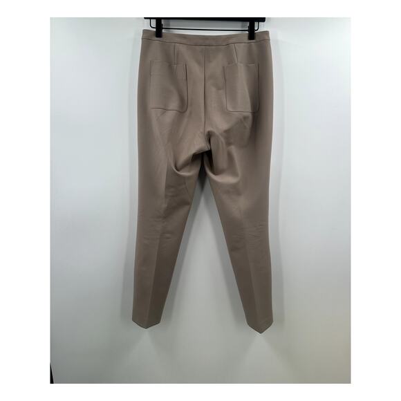R Label Khaki Straight Pleated Work Pant Size Medium - Picture 6 of 8